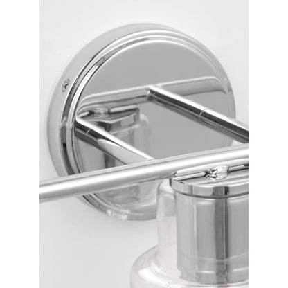 3 Light Bathroom Vanity Light, Chrome