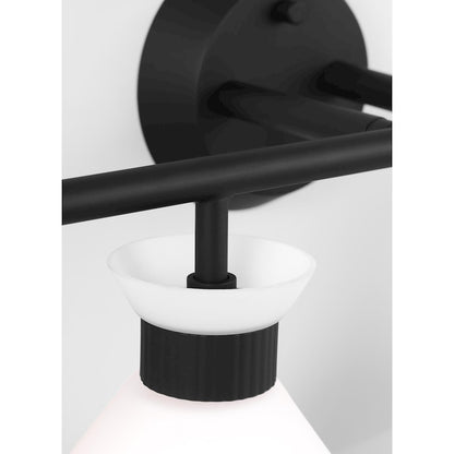 4 Light Bathroom Vanity Light, Midnight