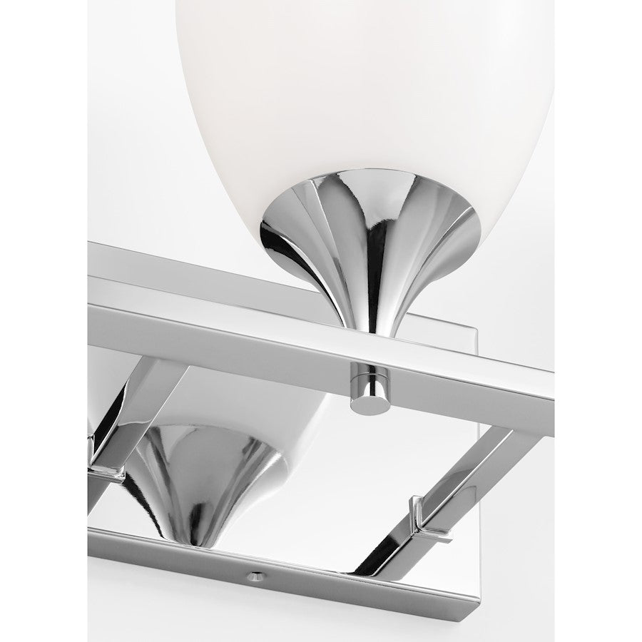 3 Light Bathroom Vanity Light, Chrome