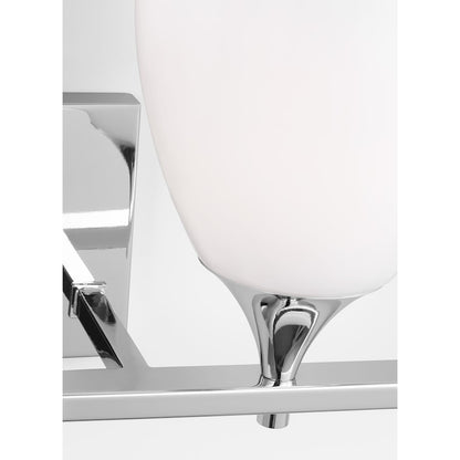 4 Light Bathroom Vanity Light, Chrome