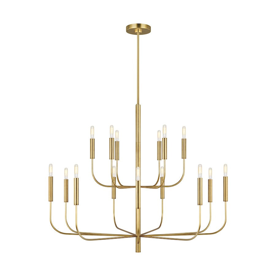 15 Light Two-Tier Chandelier, PN