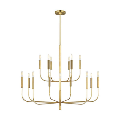 15 Light Two-Tier Chandelier, PN