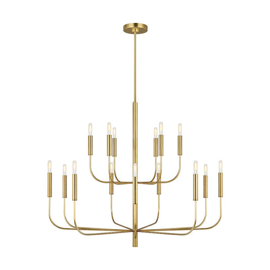 15 Light Two-Tier Chandelier, PN