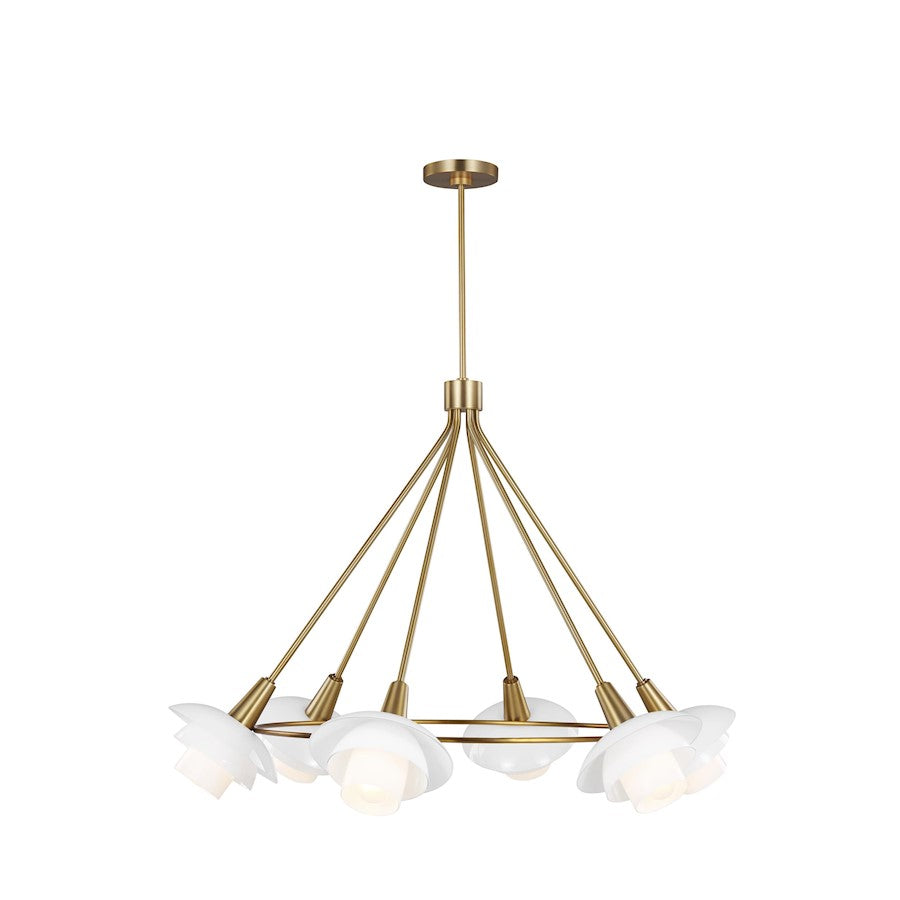 6 Light Chandelier, BB