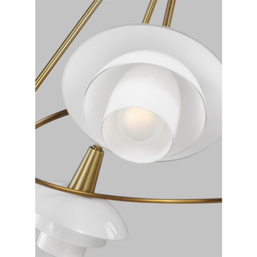 6 Light Chandelier, BB