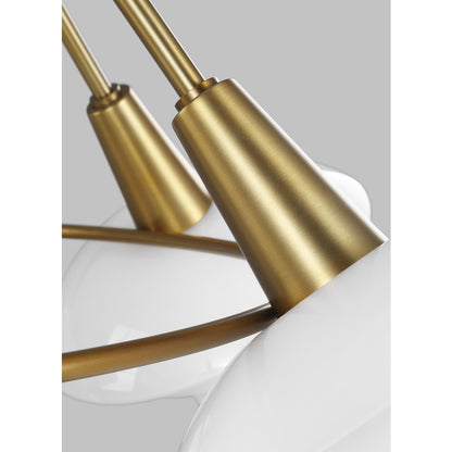 6 Light Chandelier, BB