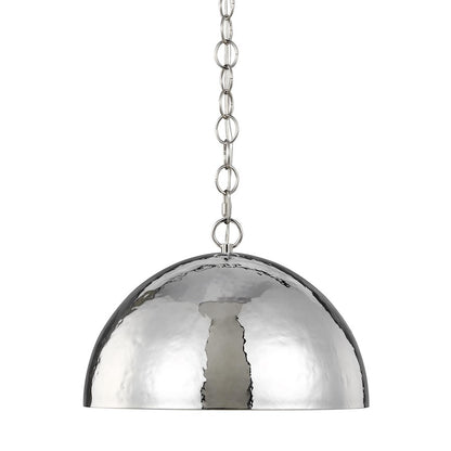 1 Light 16" Pendant, PolishNickel