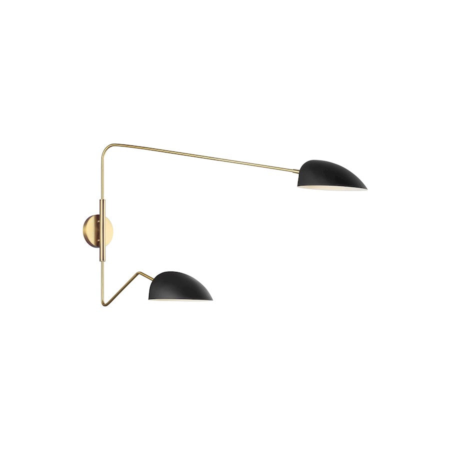 2 Light Wall Sconce