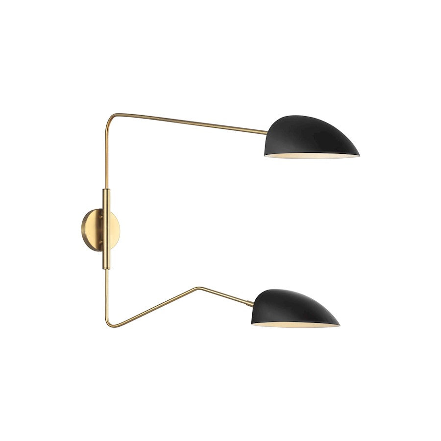 2 Light Wall Sconce