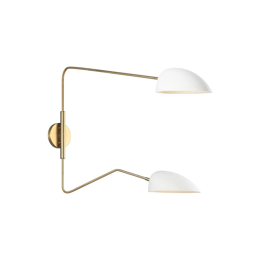 2 Light Wall Sconce