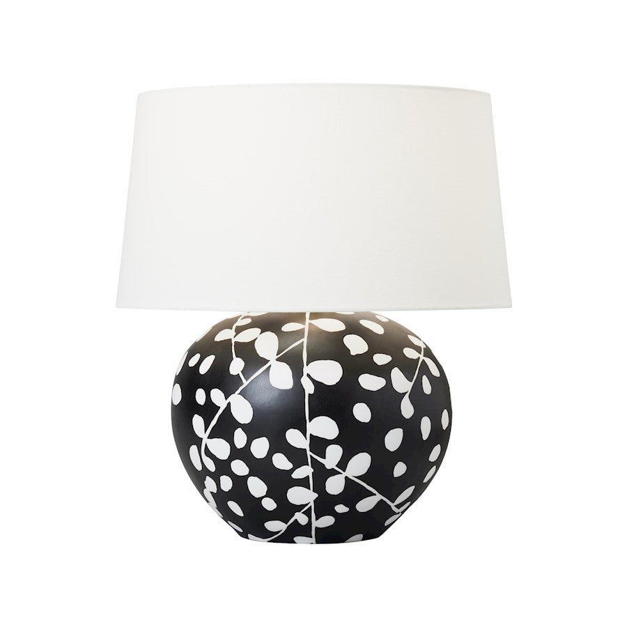 Studio Nan Table Lamp, White/Black
