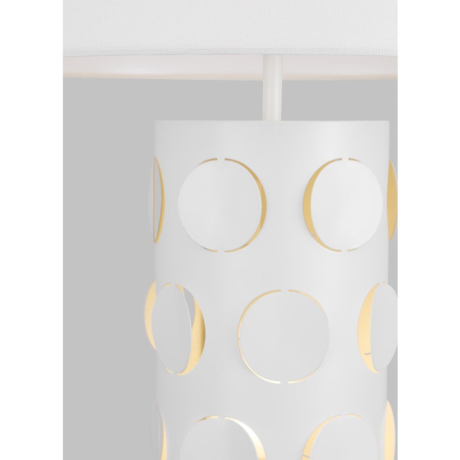 Studio Dottie Table Lamp, Matte White