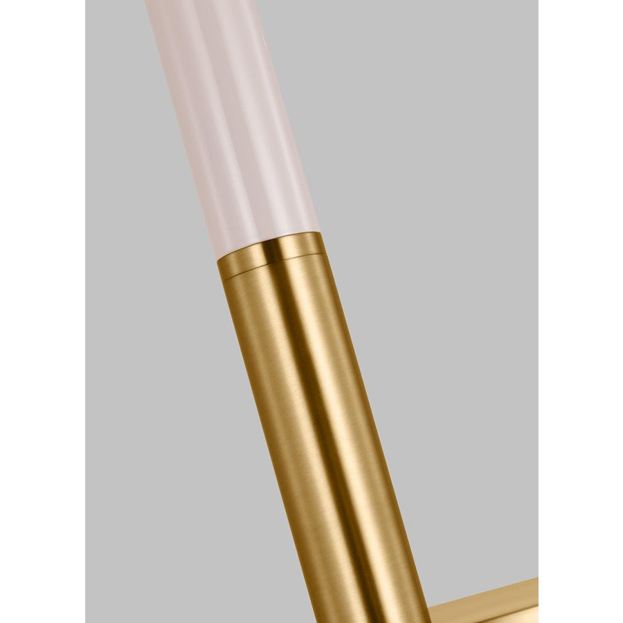 Studio BLH Monroe 1-Lt Med Table Lamp, BS/WH