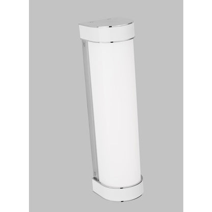 1 Light Med Bathroom Vanity Light, Nickel