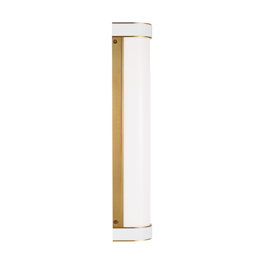 1 Light Large Bathroom Vanity Light, Brass