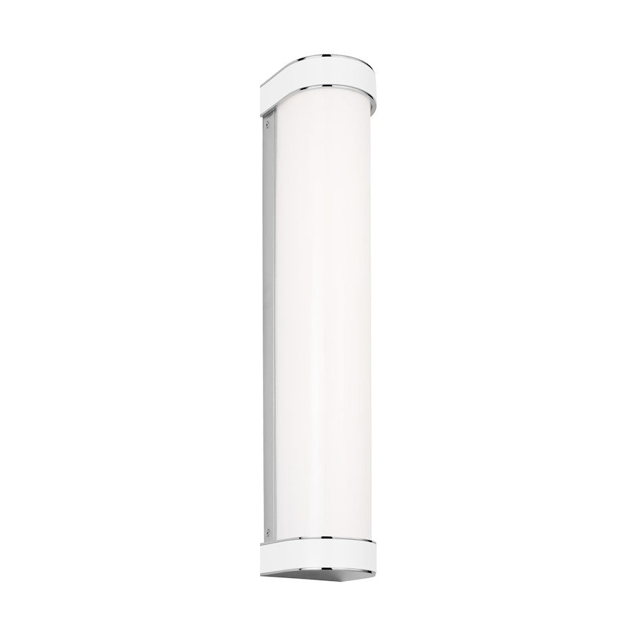 1 Light Large Bathroom Vanity Light, Nickel