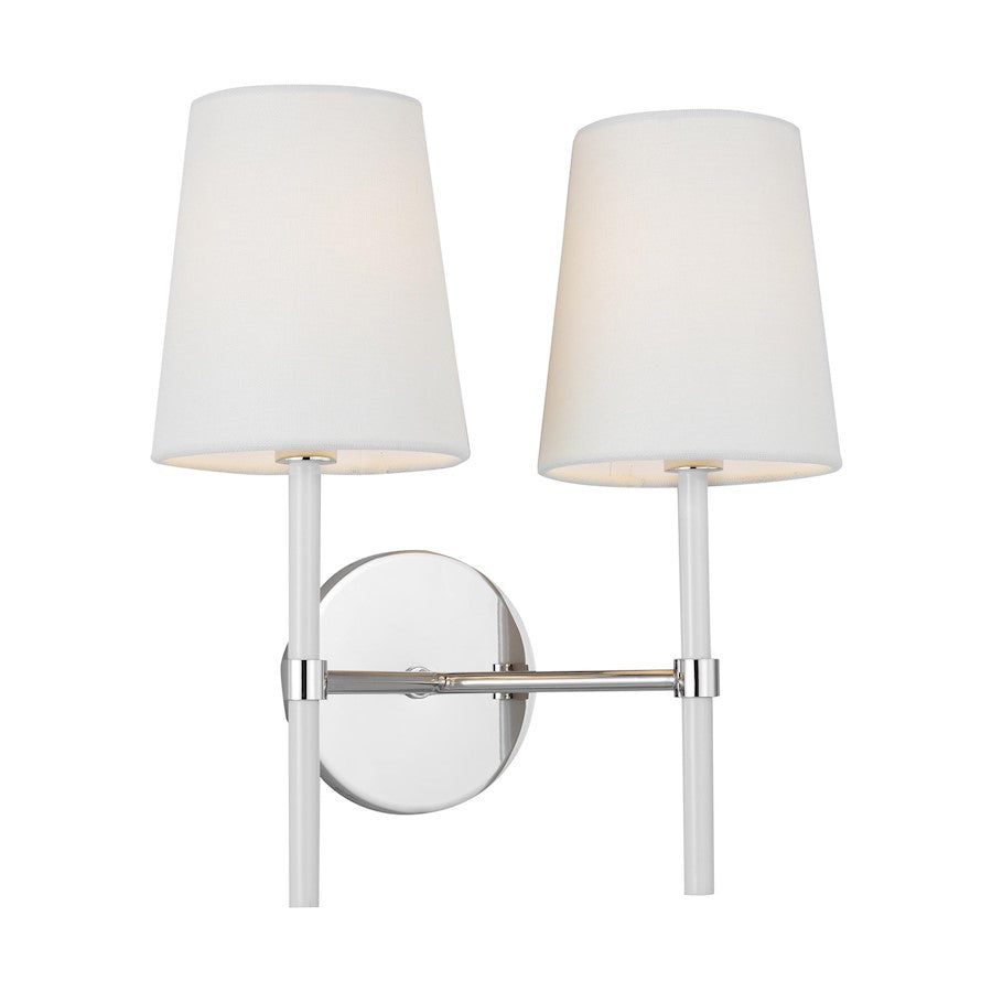 2 Light Double Wall Sconce