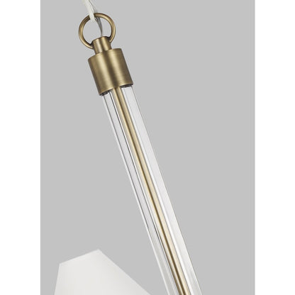 6 Light Medium Chandelier, Time Worn BS