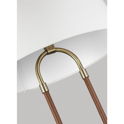 Studio Katie 1-Lt Table Lamp, Time Worn BS/WH Linen