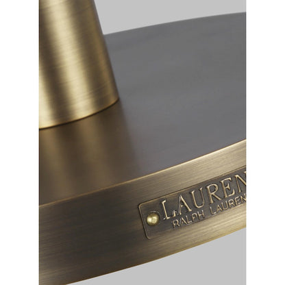 Studio Robert 1-Lt Buffet Lamp, Time Worn BS/WH