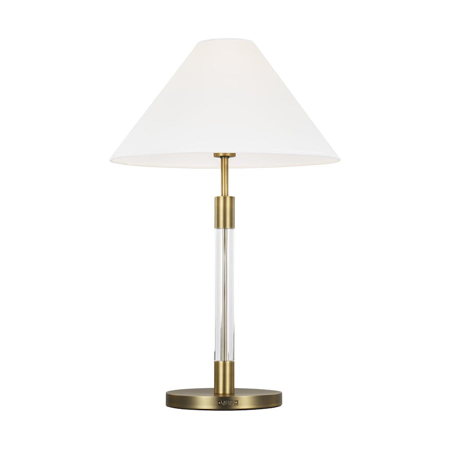 Studio Robert 1-Lt Buffet Lamp, Time Worn BS/WH