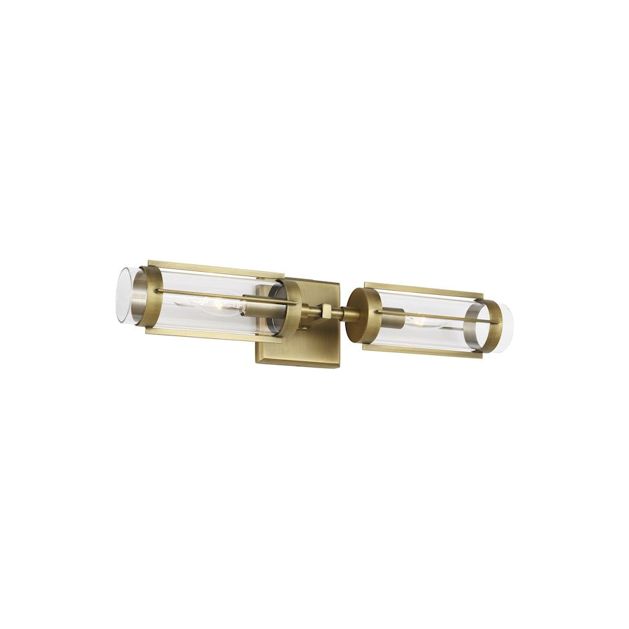 2 Light Linear Wall Sconce