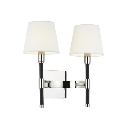 2 Light Double Wall Sconce