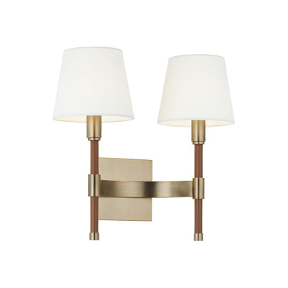 2 Light Double Wall Sconce