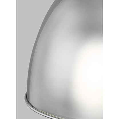 1 Light Medium Pendant, Nickel