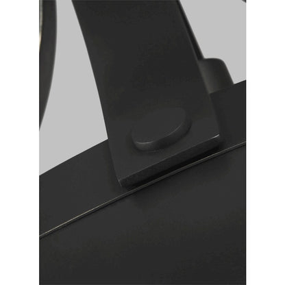 1 Light Large Pendant, Aged Iron