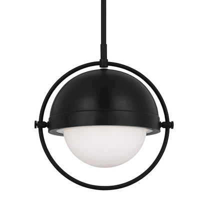 1 Light Large Pendant, Iron