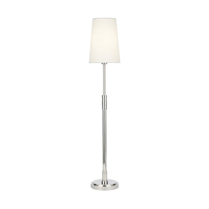 Studio Beckham Classic 1-Lt Buffet Lamp, NK/WH Linen