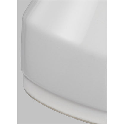 Studio Jens 1-Lt Table Lamp, Soft Ivory/White Linen