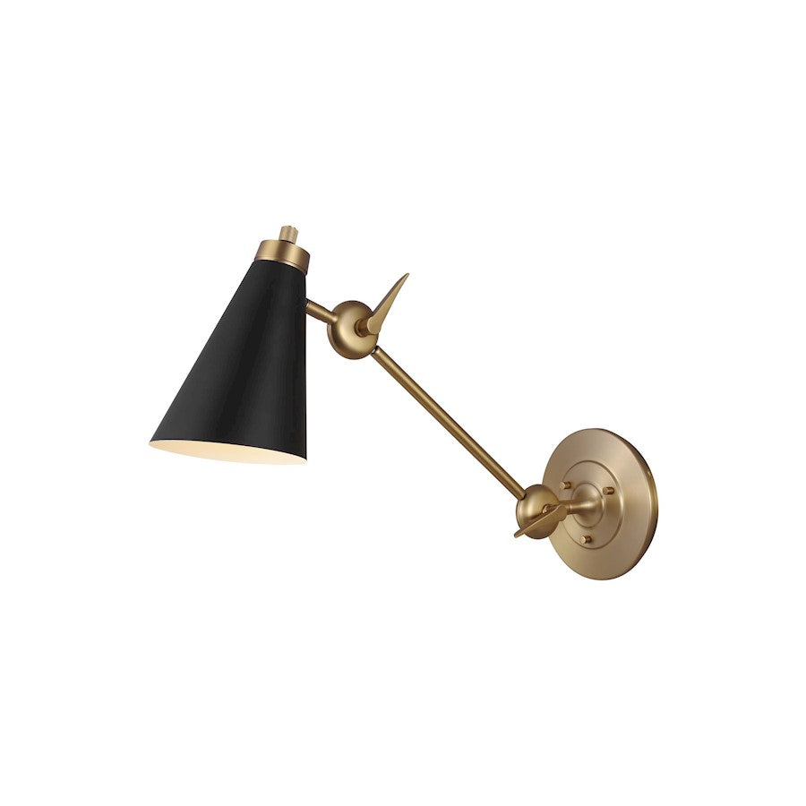 1 Light Library Wall Sconce