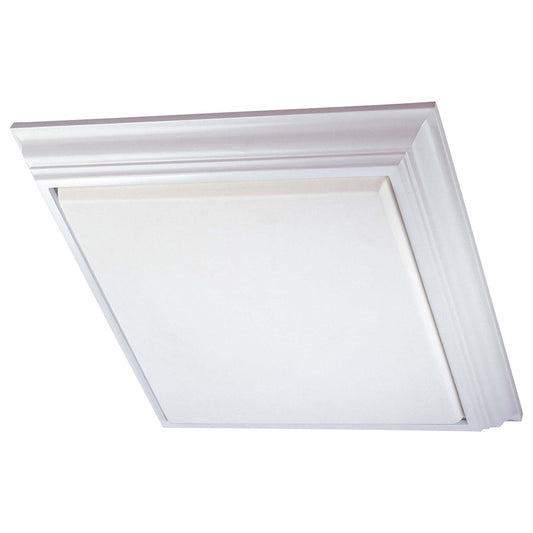 Minka Lavery 29in 4-Light Flush Mount | Transitional White Finish | Kitchen & Living Room | 29 x 29 x 4 in | Model 1000-44-PL