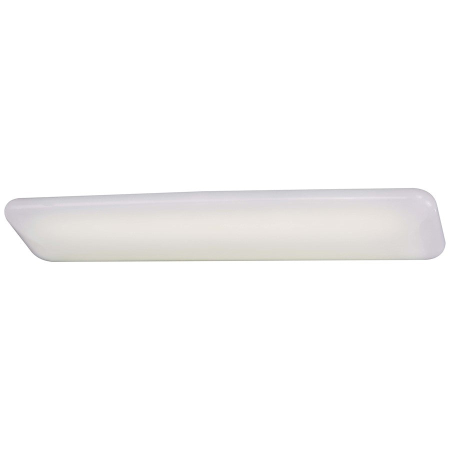 Minka Lavery 1007 51in 2-Light Fluorescent Flush Mount | Traditional White Steel | Kitchen & Laundry Room | 51 x 12 x 4 in | Model 1007-44-PL