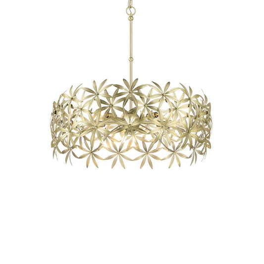Minka Lavery Flower Child 5 Light Pendant, Ambry Gold - 2145-735