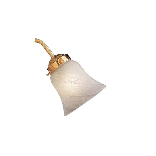 Minka Aire Glass Shade | Etched Marble Glass | Traditional Style Replacement Shade | 4.75 x 4.5 in | Model 2549