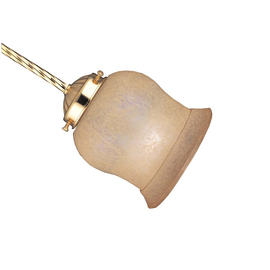 Minka Aire Glass Shade Venetian Scavo 5in | Traditional Glass Replacement | Ceiling Fan & Light Fixture | 5 x 5 x 5 in | Model 2593-4