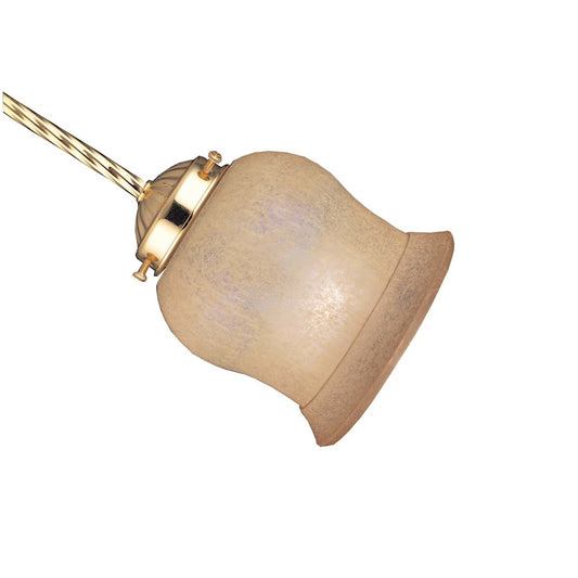 Minka Aire Glass Shade Venetian Scavo 5in | Traditional Glass Replacement | Ceiling Fan & Light Fixture | 5 x 5 x 5 in | Model 2593-4