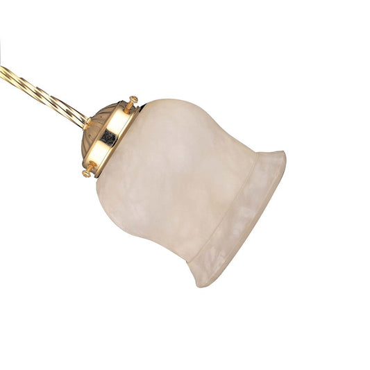 Minka Aire French Cream Glass Shade | Traditional French Cream Glass | Accent Light & Ceiling Fan Shade | 5 x 5 x 5.25 in | Model 2593-5
