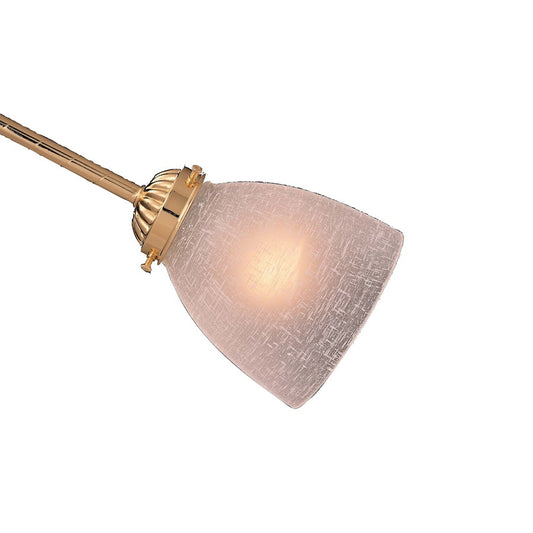 Minka Aire Linen Glass Shade | 5in Traditional Glass Replacement | Ceiling Fan & Light Fixture Accessory | 5 x 5 x 5.25 in | Model 2645