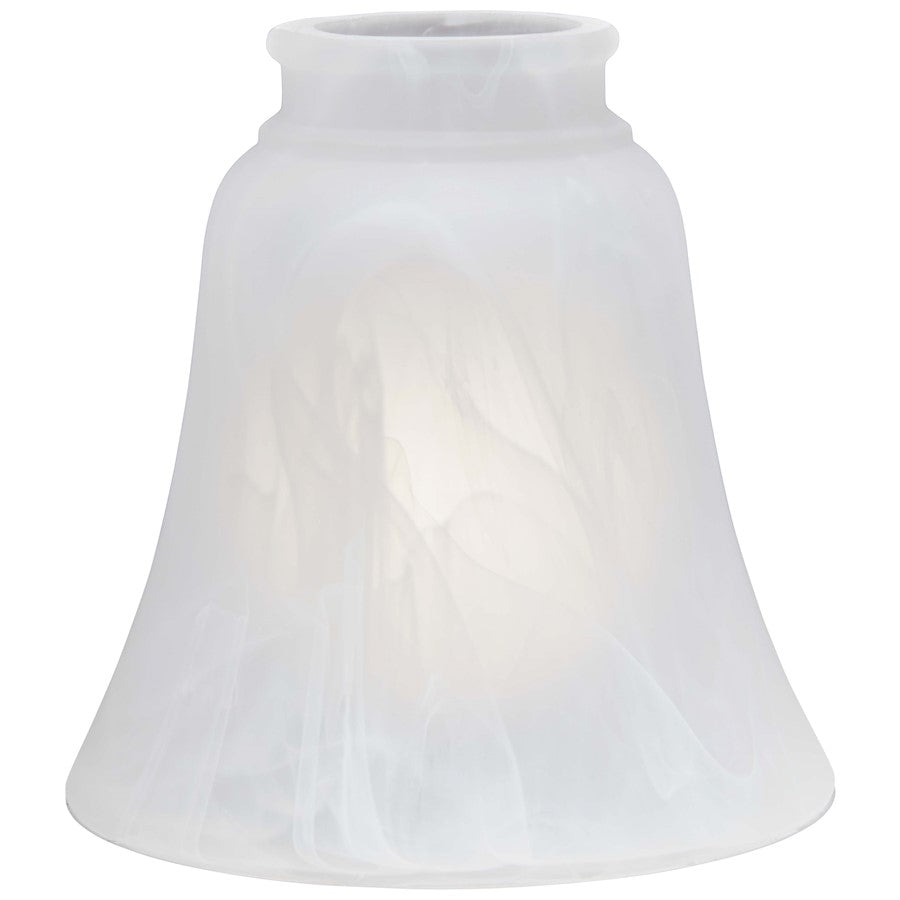 Minka Aire Etched Marble Glass Shade 5in | Traditional Style | Ceiling Fan & Light Fixture Accessory | 5 x 5 x 4.75 in | Model 2652
