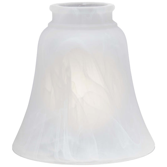Minka Aire Etched Marble Glass Shade 5in | Traditional Style | Ceiling Fan & Light Fixture Accessory | 5 x 5 x 4.75 in | Model 2652