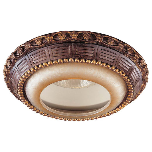 Minka Lavery Illuminati 8in Recessed Trim | Traditional Illuminati Bronze | Living Room & Hallway Ceiling Accent | 8 x 8 x 2 in | Model 2828-177
