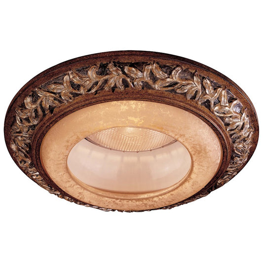 Minka Lavery Salon Grand 6in Recessed Trim | Traditional Florence Patina Steel | Living Room & Hallway Ceiling Accent | Model 2848-477