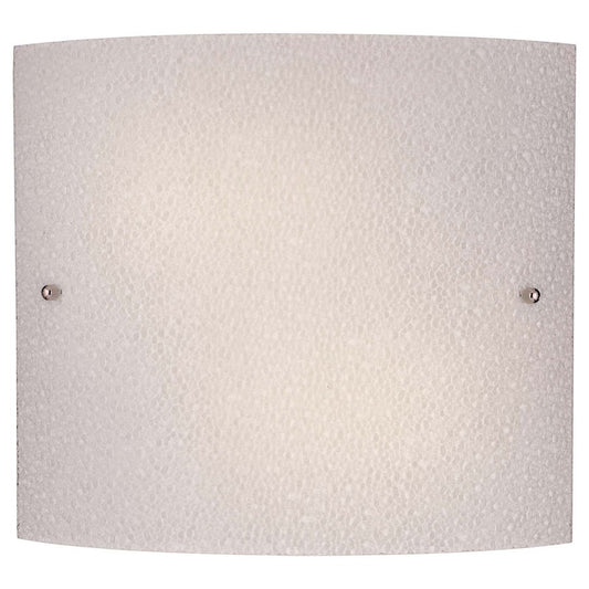 Minka Lavery 2-Light Wall Sconce | Contemporary Brushed Nickel | Bathroom & Hallway Accent Light | 11 x 4 x 10 in | Model 369-PL