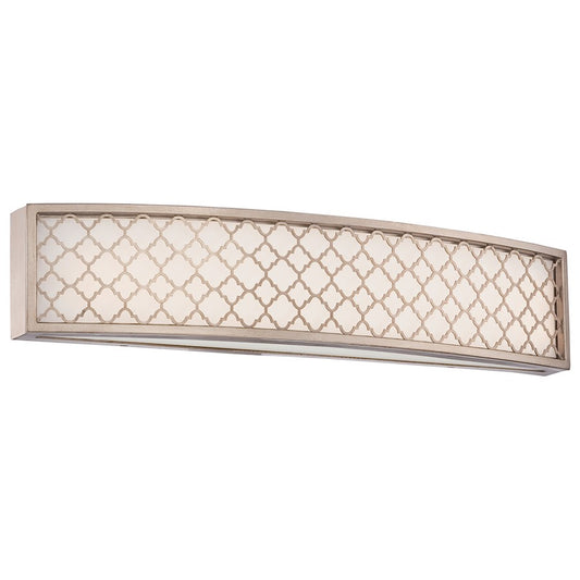 Minka Lavery Westwood Court 24in 4-Light LED Bath Vanity | Transitional Champagne Gold | Bathroom Vanity | 23.5 x 23.5 x 5 in | Model 403-584-L