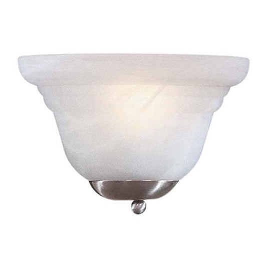 Minka Laver 1-Light Wall Sconce | Traditional White Finish | Hallway & Bathroom Accent Light | 8 x 4 x 6 in | Model 412