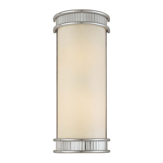 Minka Lavery 2-Light Wall Sconce | Contemporary Chrome | Bathroom Vanity & Hallway Accent | 6 x 4 x 15 in | Model 4282-77